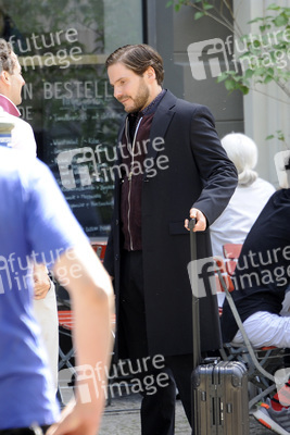 Dreharbeiten 'Nebenan' in Berlin