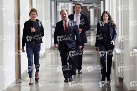 Pressestatement von Armin Laschet in Düsseldorf