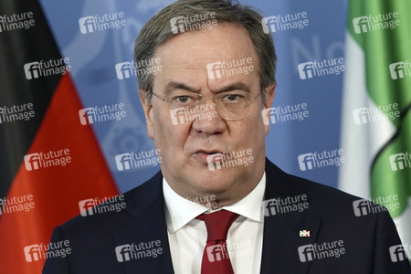 Pressestatement von Armin Laschet in Düsseldorf