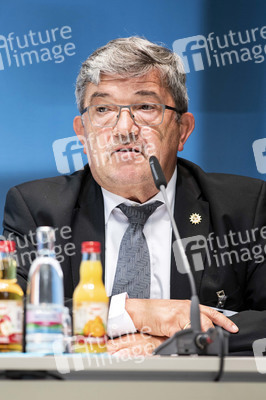 Pressekonferenz zur Innenministerkonferenz Thüringen 2020 in Erfurt