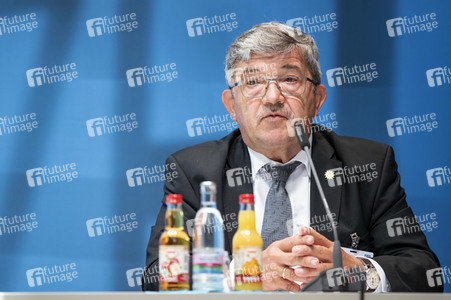 Pressekonferenz zur Innenministerkonferenz Thüringen 2020 in Erfurt