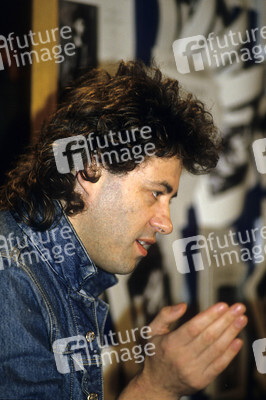 Pressekonferenz mit Bob Geldof in London