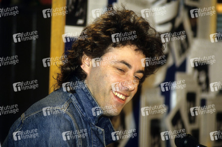 Pressekonferenz mit Bob Geldof in London