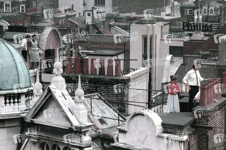 Rooftop-Konzert von Echo & the Bunnymen in London