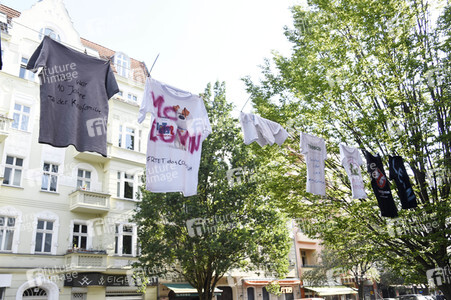 Aktion 'Rettet das Kino Colosseum' in Berlin