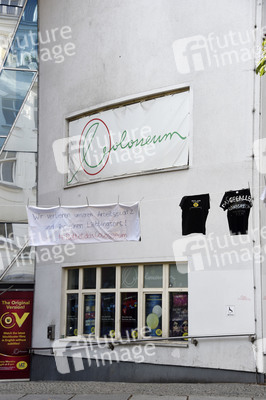 Aktion 'Rettet das Kino Colosseum' in Berlin