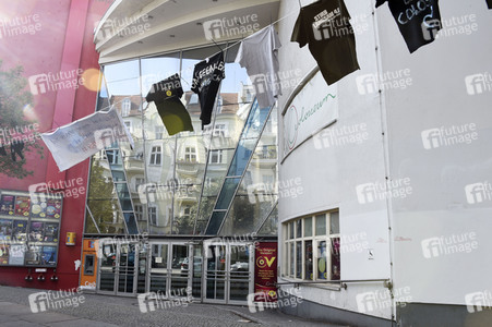 Aktion 'Rettet das Kino Colosseum' in Berlin