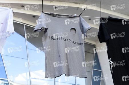 Aktion 'Rettet das Kino Colosseum' in Berlin