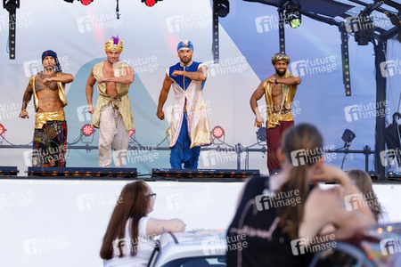 Autokino-Show mit den Sixx Paxx in Bonn