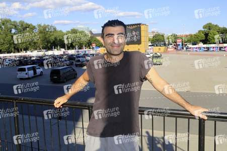 Autokino-Screening des Films 'Tschick' in Hamburg