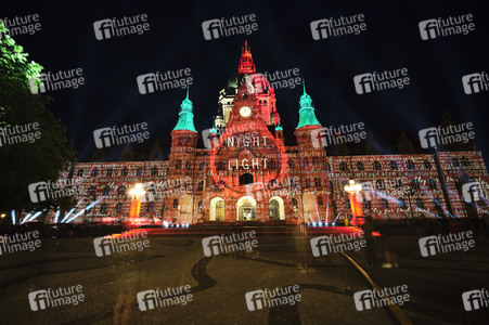 Aktion 'Night of Light' in Hannover