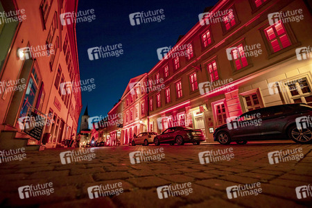 Aktion 'Night of Light' in Erfurt