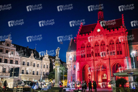 Aktion 'Night of Light' in Erfurt