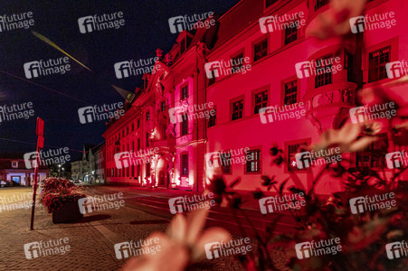 Aktion 'Night of Light' in Erfurt
