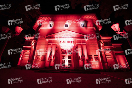 Aktion 'Night of Light' in Erfurt