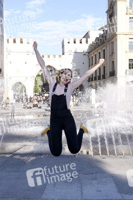 Fotoshooting mit Julia Gruber in München