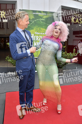 Zieleinlauf der Aktion '750 Kulturkilometer' in Berlin