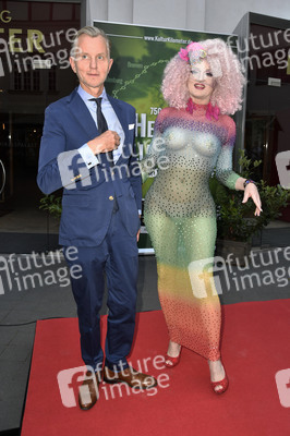 Zieleinlauf der Aktion '750 Kulturkilometer' in Berlin