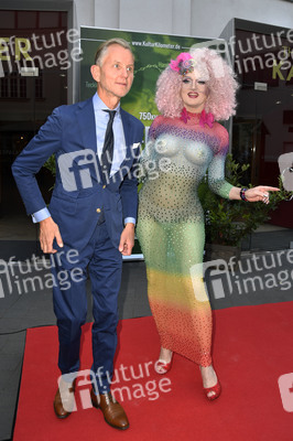 Zieleinlauf der Aktion '750 Kulturkilometer' in Berlin