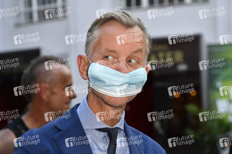 Zieleinlauf der Aktion '750 Kulturkilometer' in Berlin