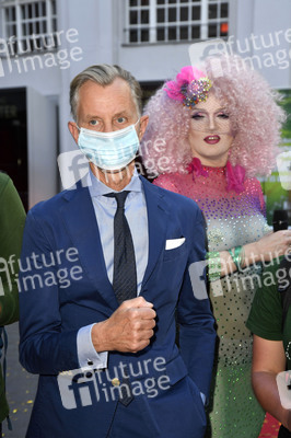 Zieleinlauf der Aktion '750 Kulturkilometer' in Berlin