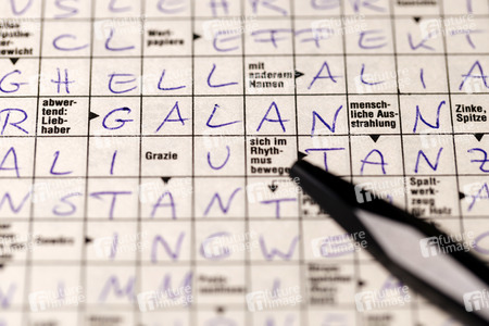 Symbolfoto Kreuzworträtsel