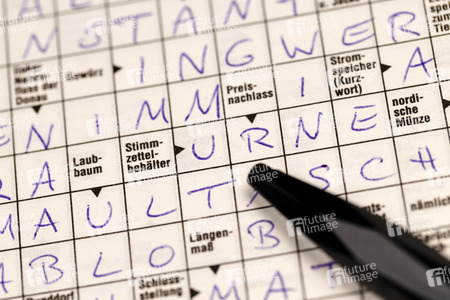 Symbolfoto Kreuzworträtsel