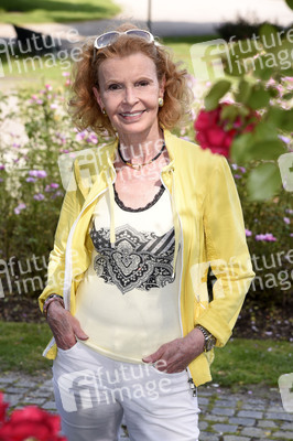 Jutta Kammann bei einem Fototermin in München