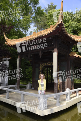 Jutta Kammann bei einem Fototermin in München