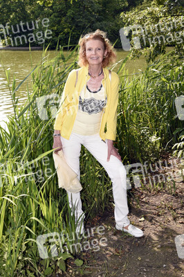 Jutta Kammann bei einem Fototermin in München