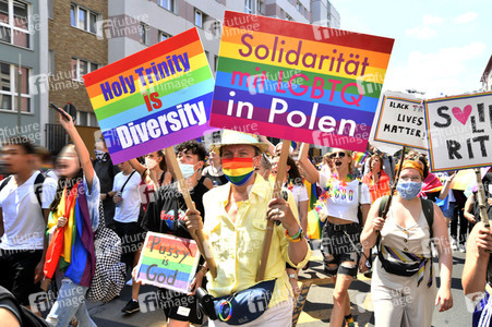 Demonstration 'Berlin Pride 2020' in Berlin