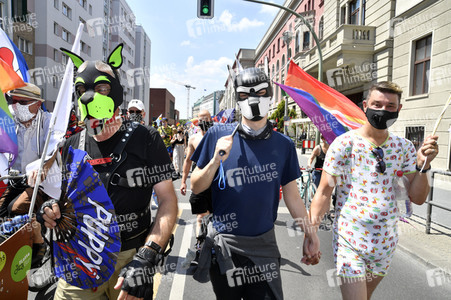Demonstration 'Berlin Pride 2020' in Berlin