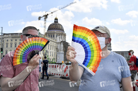 Demonstration 'Berlin Pride 2020' in Berlin