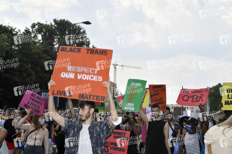 Demonstration 'Berlin Pride 2020' in Berlin