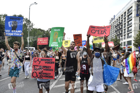 Demonstration 'Berlin Pride 2020' in Berlin