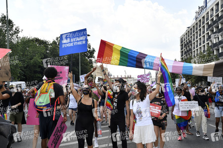 Demonstration 'Berlin Pride 2020' in Berlin
