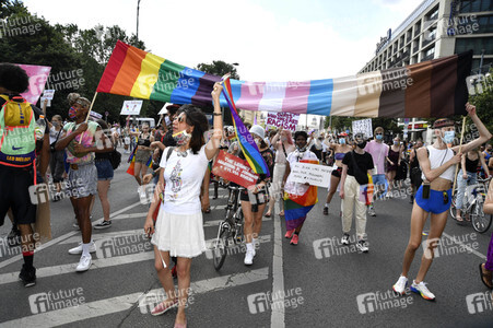 Demonstration 'Berlin Pride 2020' in Berlin