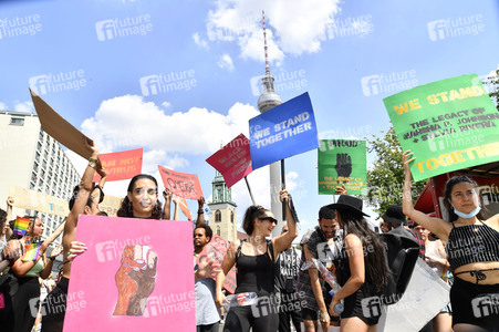 Demonstration 'Berlin Pride 2020' in Berlin