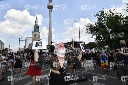 Demonstration 'Berlin Pride 2020' in Berlin