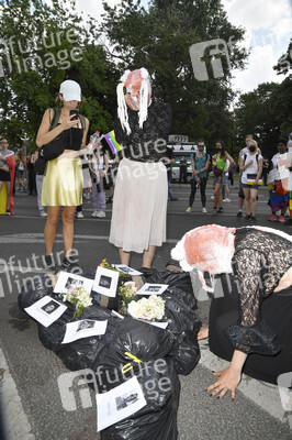 Demonstration 'Berlin Pride 2020' in Berlin