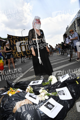Demonstration 'Berlin Pride 2020' in Berlin