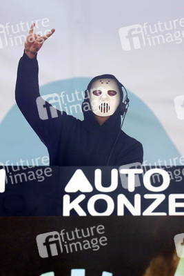 Autokonzert von Angerfist