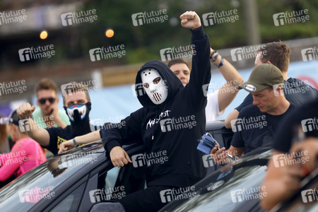 Autokonzert von Angerfist