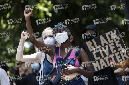 'Black Lives Matter' Demonstration in Berlin