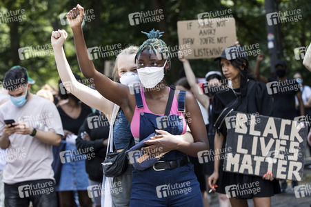'Black Lives Matter' Demonstration in Berlin