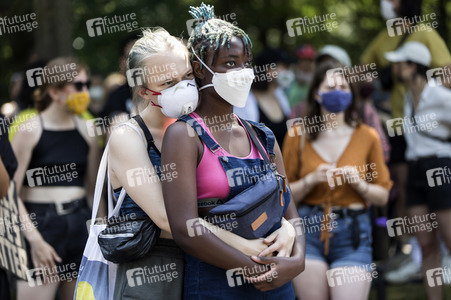 'Black Lives Matter' Demonstration in Berlin