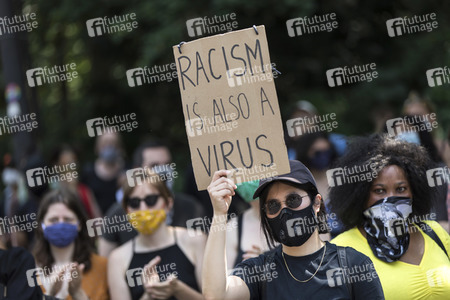 'Black Lives Matter' Demonstration in Berlin