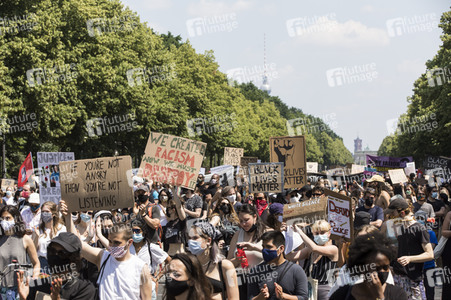 'Black Lives Matter' Demonstration in Berlin