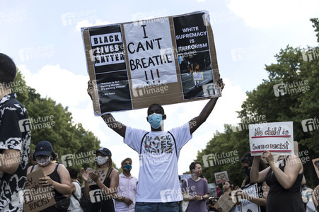 'Black Lives Matter' Demonstration in Berlin