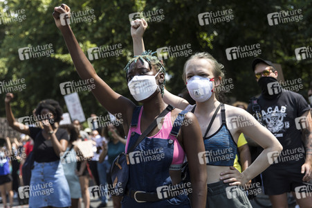 'Black Lives Matter' Demonstration in Berlin